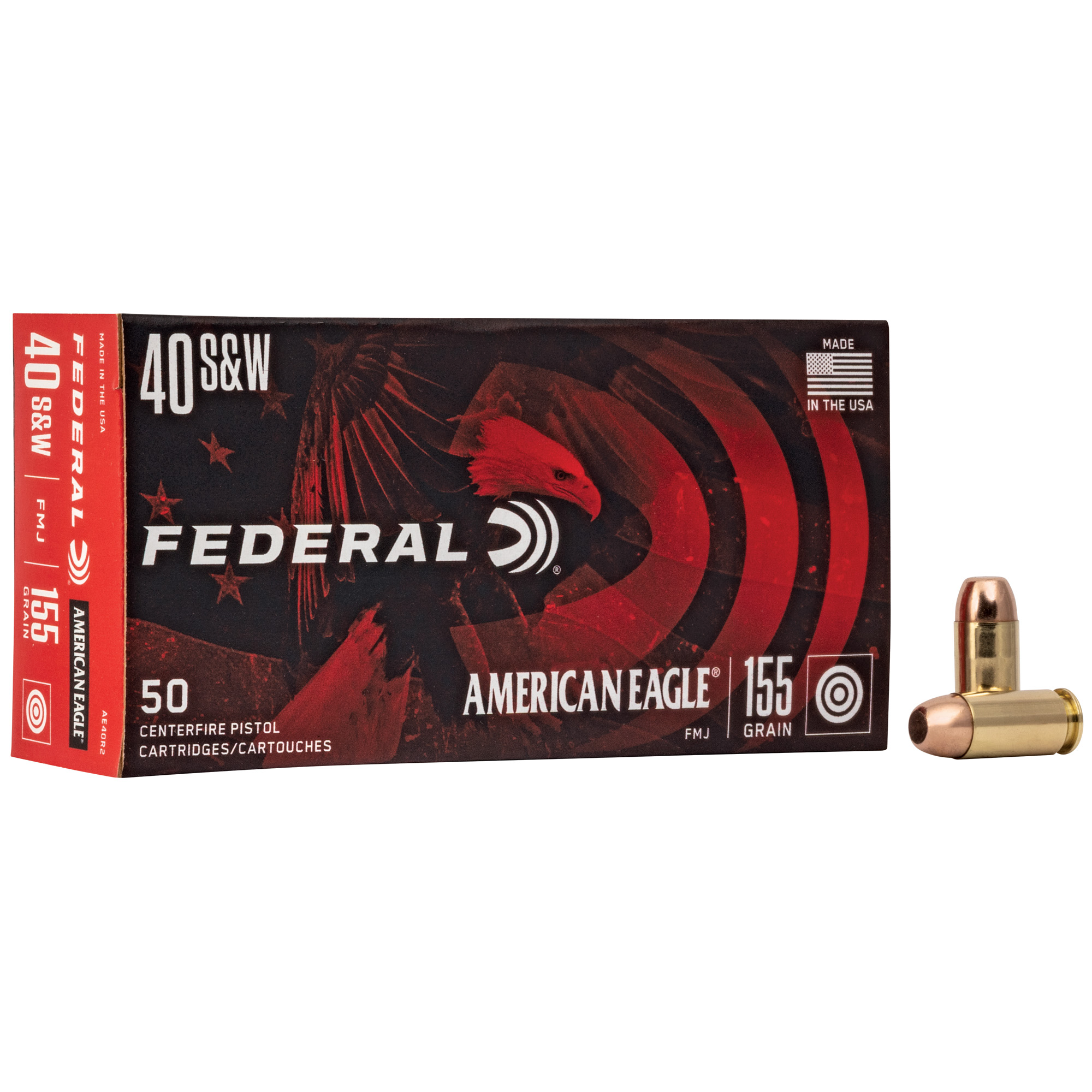 Bulk Federal American Eagle FMJ Ammo