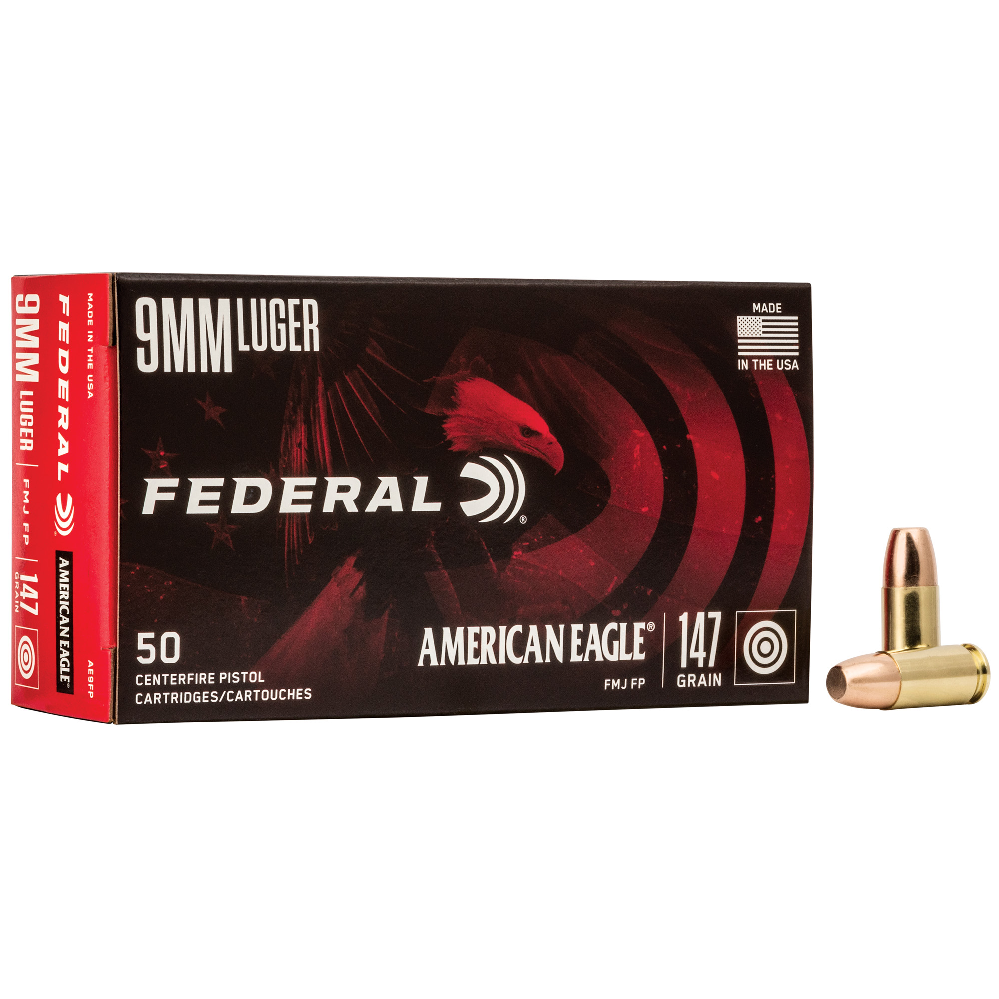 Federal American Eagle FMJ Ammo