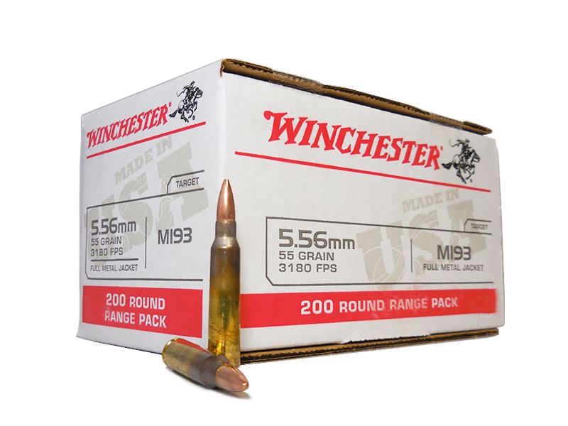 Bulk Winchester M193 FMJ Ammo