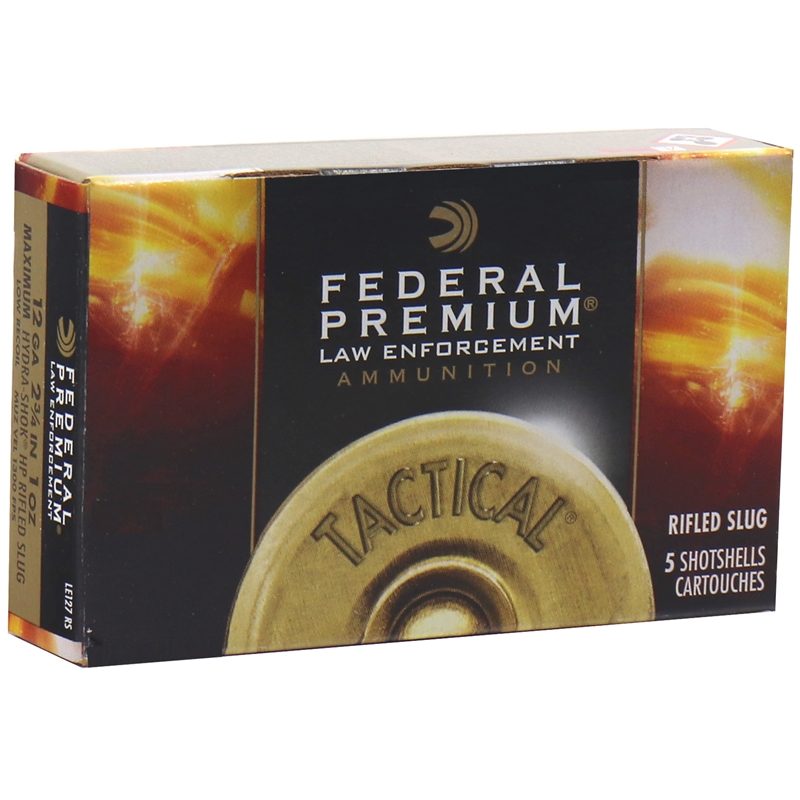 Federal Law Enforcement Hydra-Shok Rifled Slug Ammo