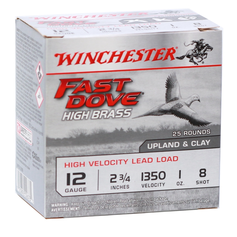 Winchester Fast Dove High Brass 1oz Ammo