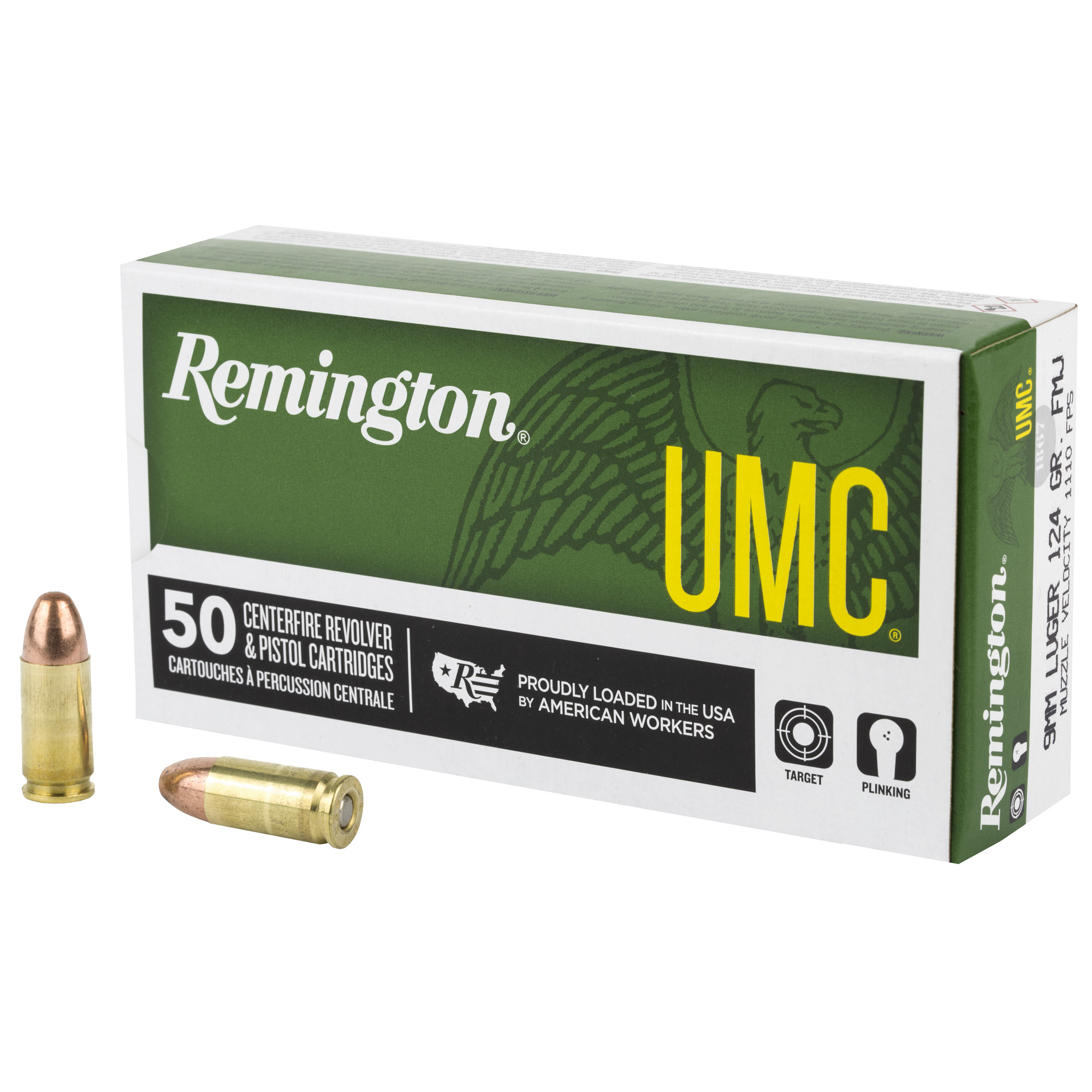 Remington UMC FMJ Ammo