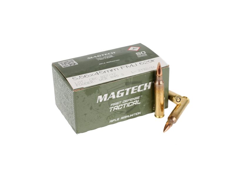 Bulk Magtech First Defense Tactical FMJ Ammo