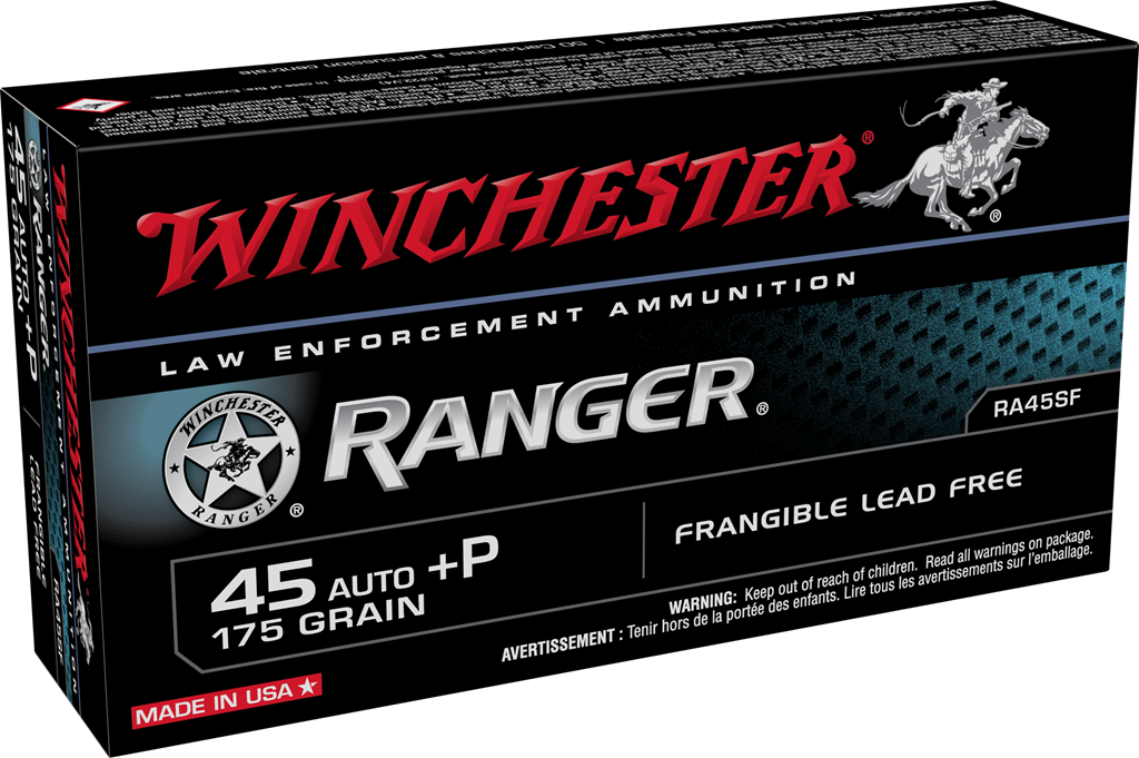 Bulk Winchester Ranger Frangible SF Lead Free +P Ammo