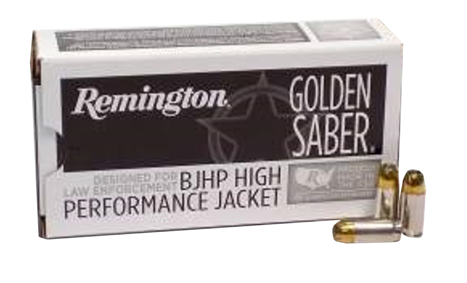 Bulk Remington Golden Saber Brass JHP Ammo