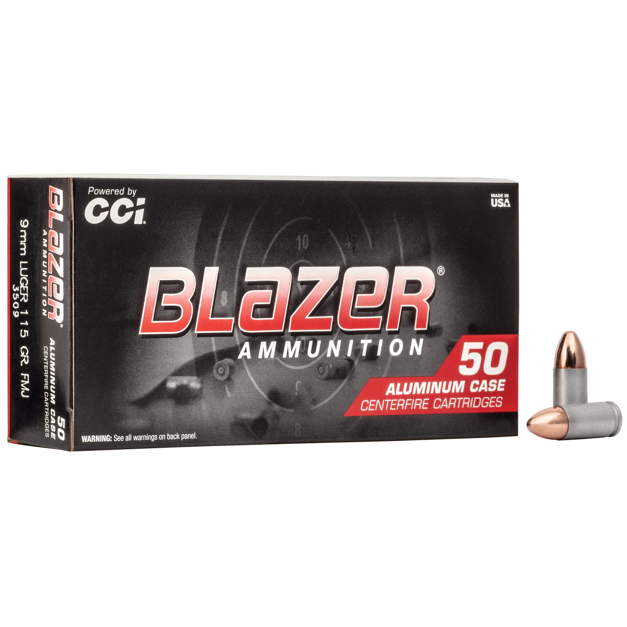 Bulk CCI Blazer Aluminum FMJ Ammo