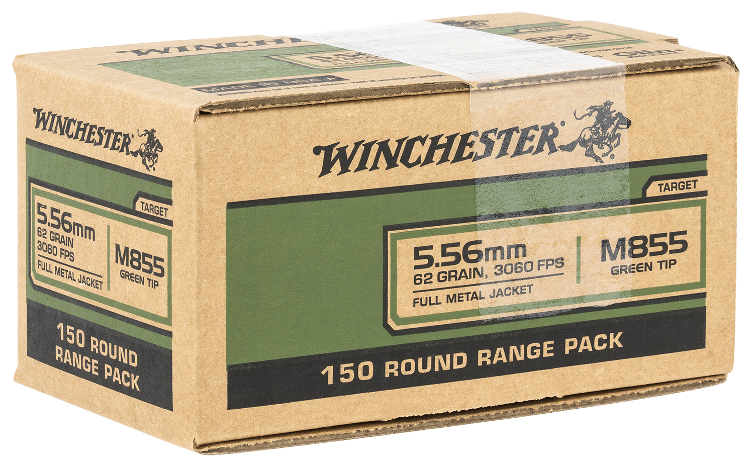 Bulk Winchester USA M855 Green Tip FMJ Ammo