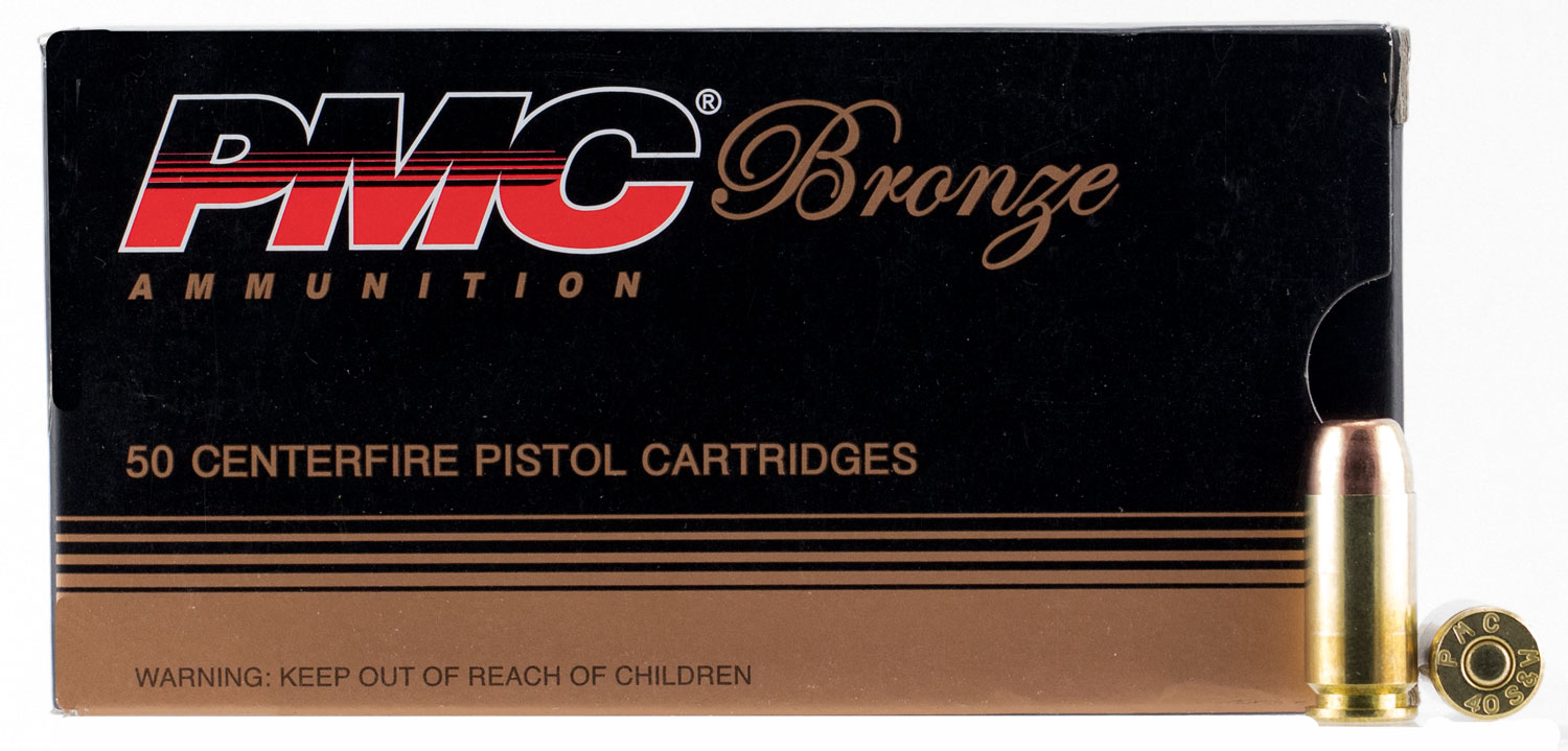 Bulk PMC Bronze Flat Point FMJ Ammo