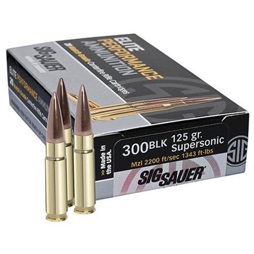 SIG SAUER Elite Performance Blk OTM Ammo