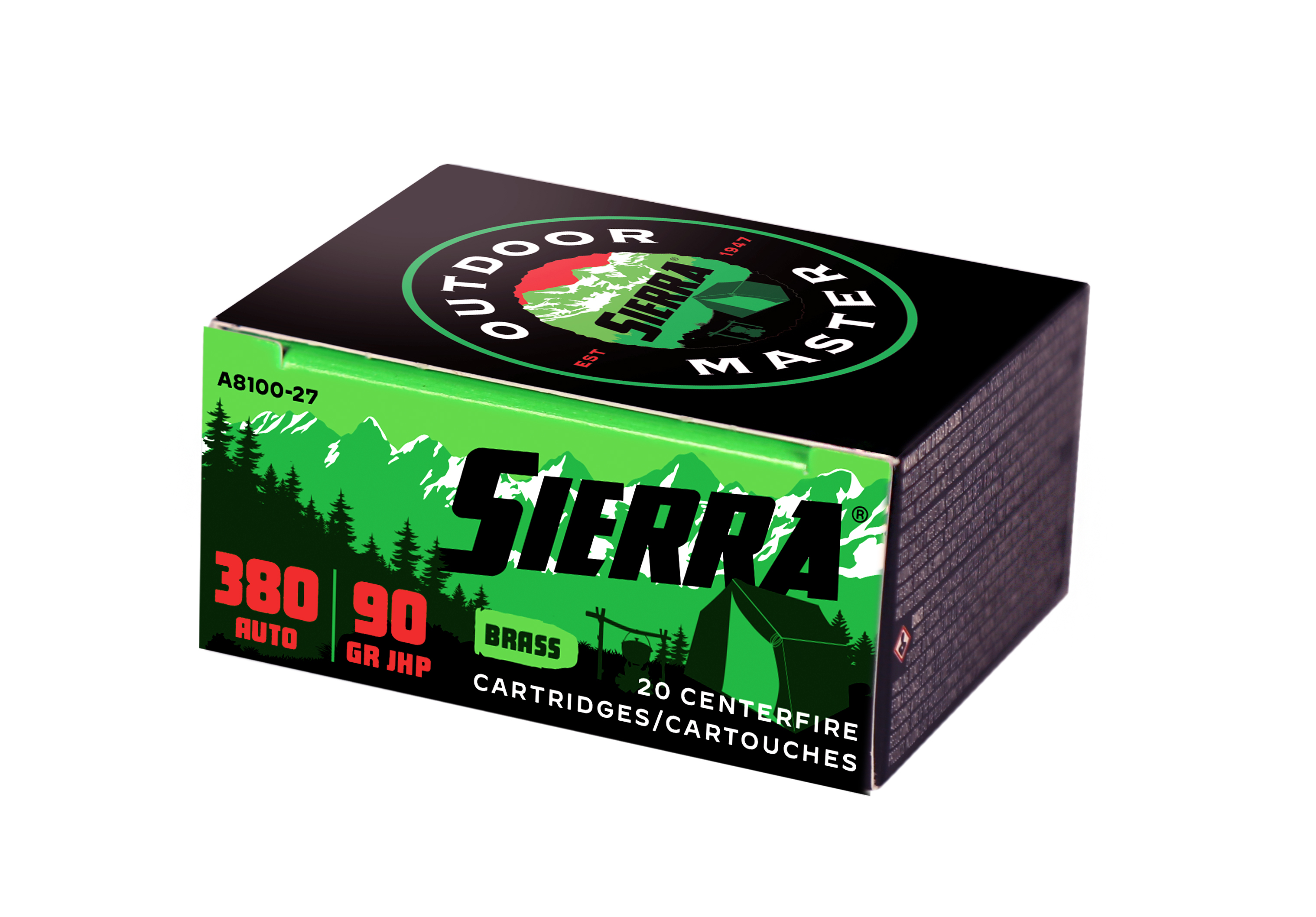 Sierra Outdoor Master JHP Ammo