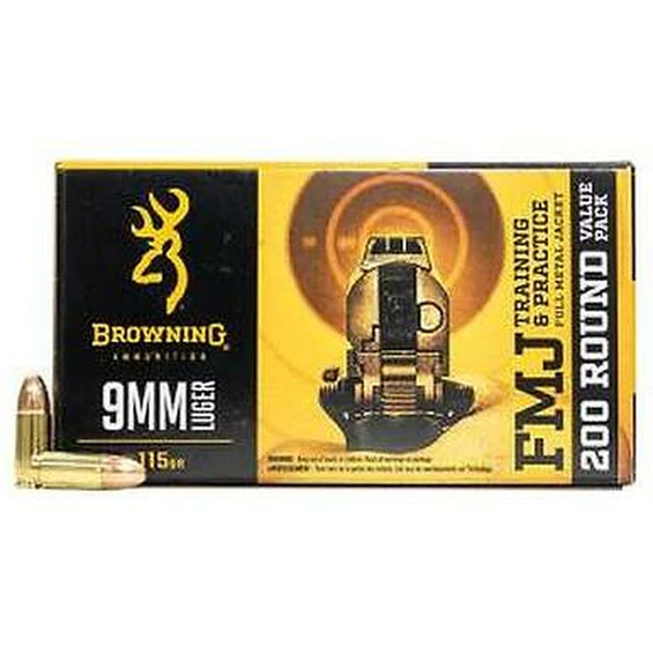 Browning Luger FMJ Ammo