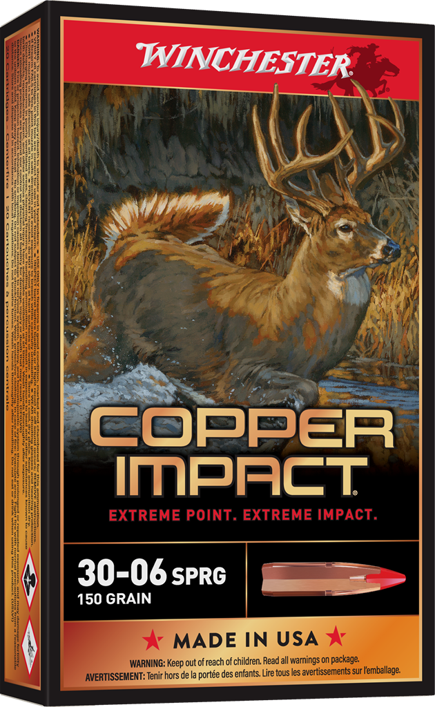 Winchester Copper Impact Springfield Extreme Point Ammo