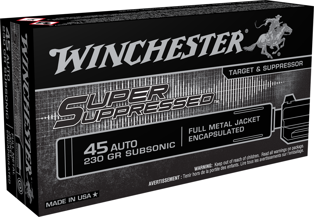 Bulk Winchester Super Suppressed Subsonic FMJ Ammo