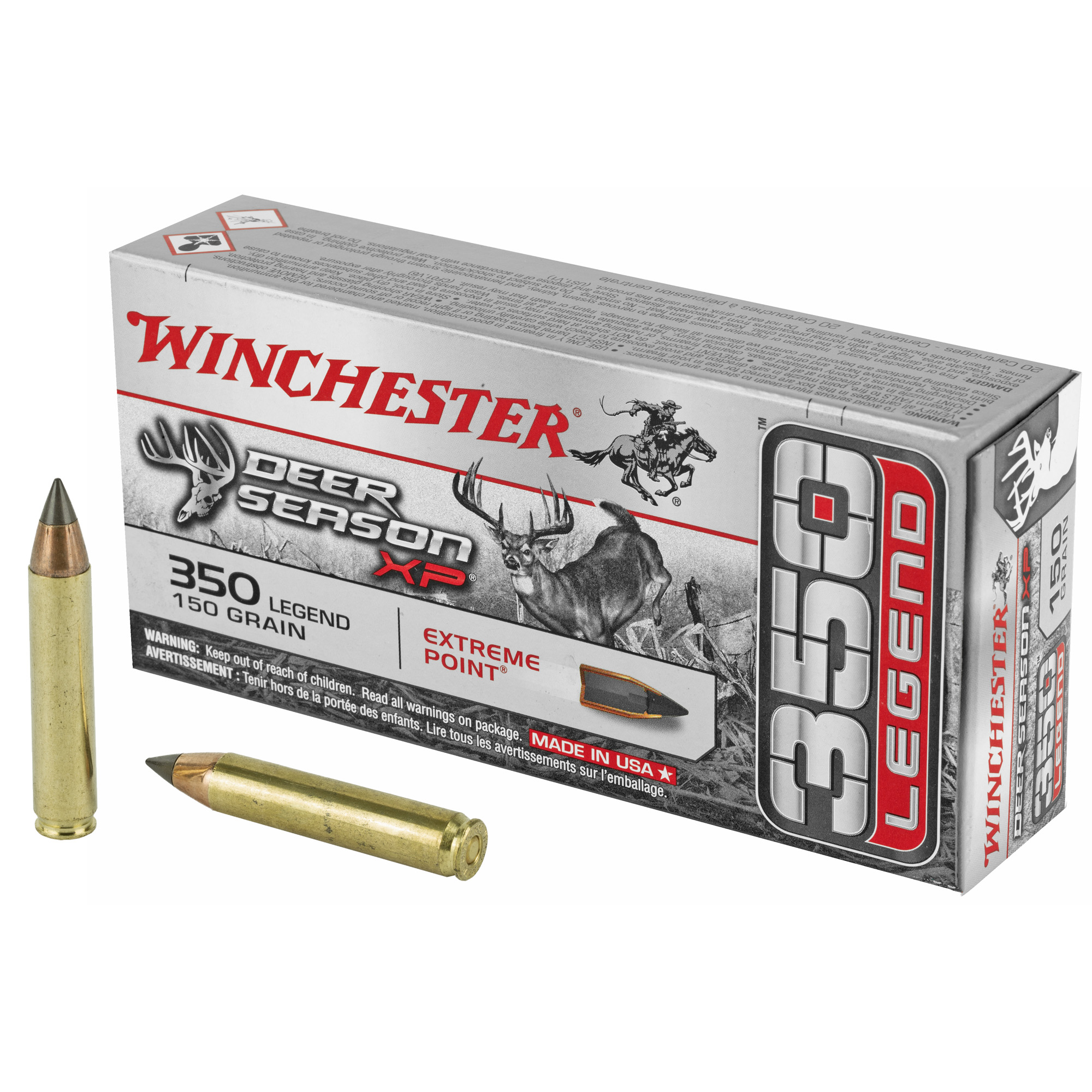 Bulk Winchester Deer Season XP Extreme Point Polymer Tip Ammo