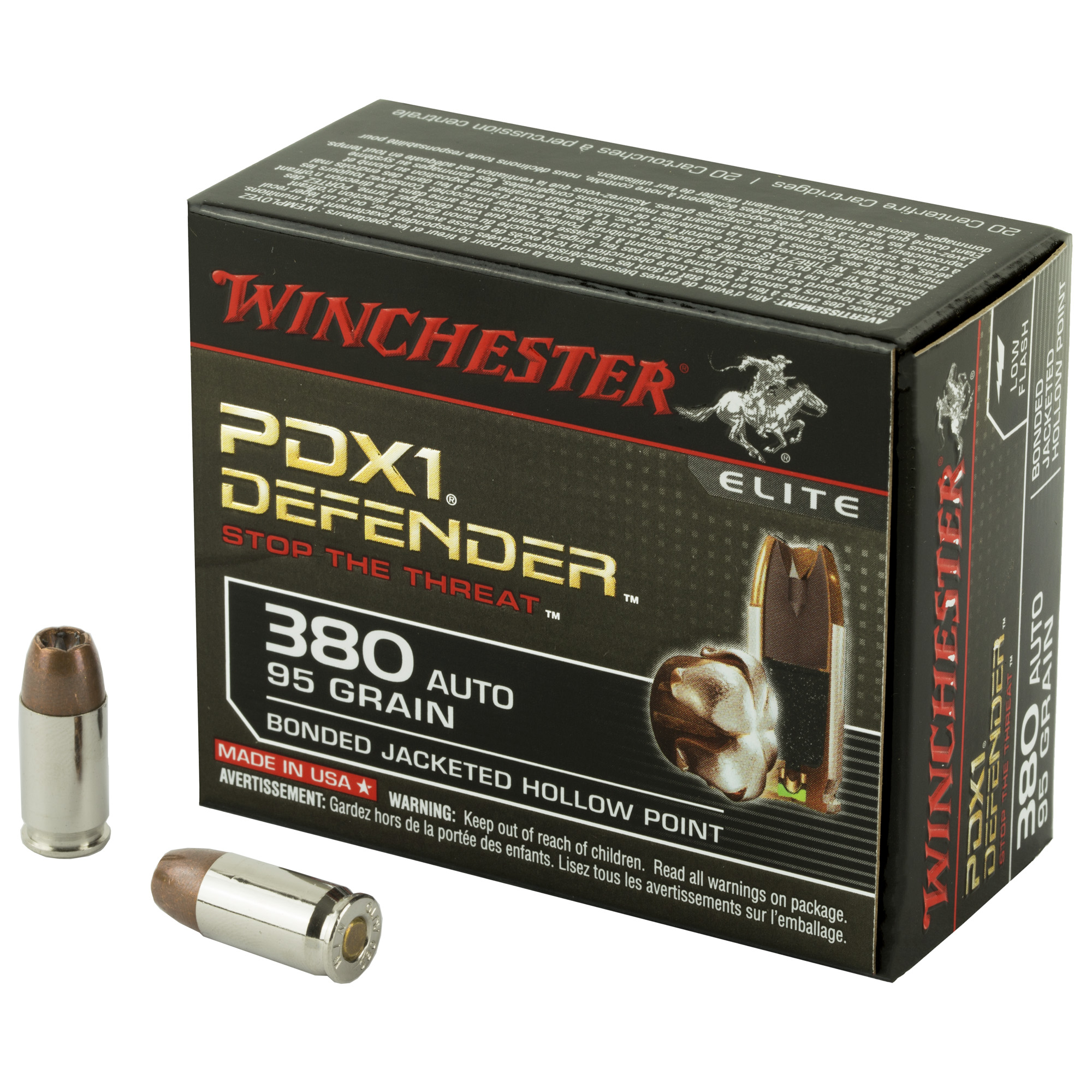 Bulk Winchester Bonded JHP Ammo