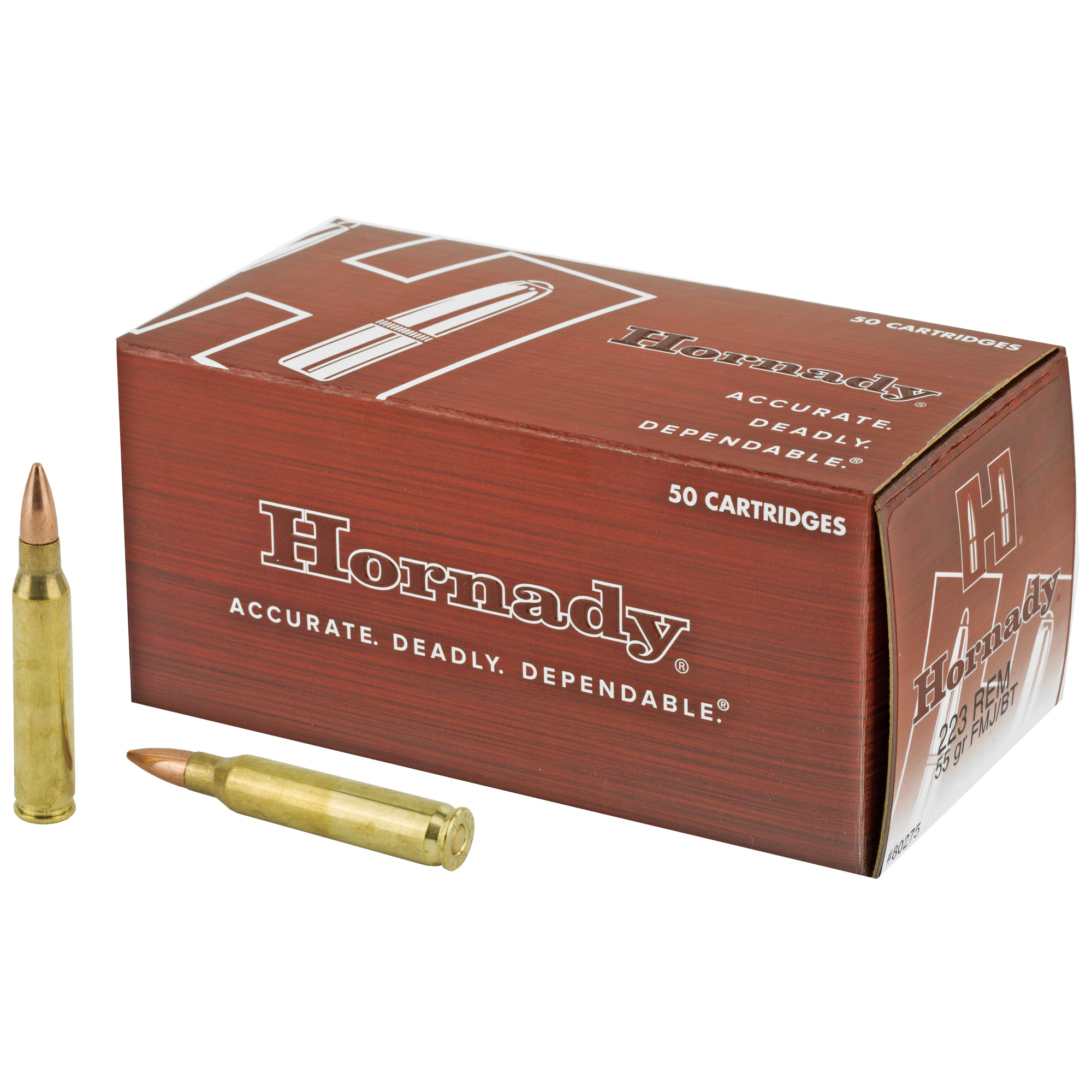 Bulk Hornady Custom FMJ Ammo