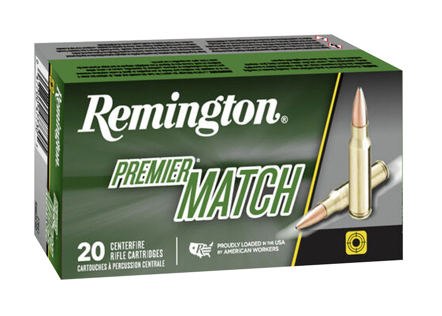 Premier Match Remington Boat Tail HP Ammo