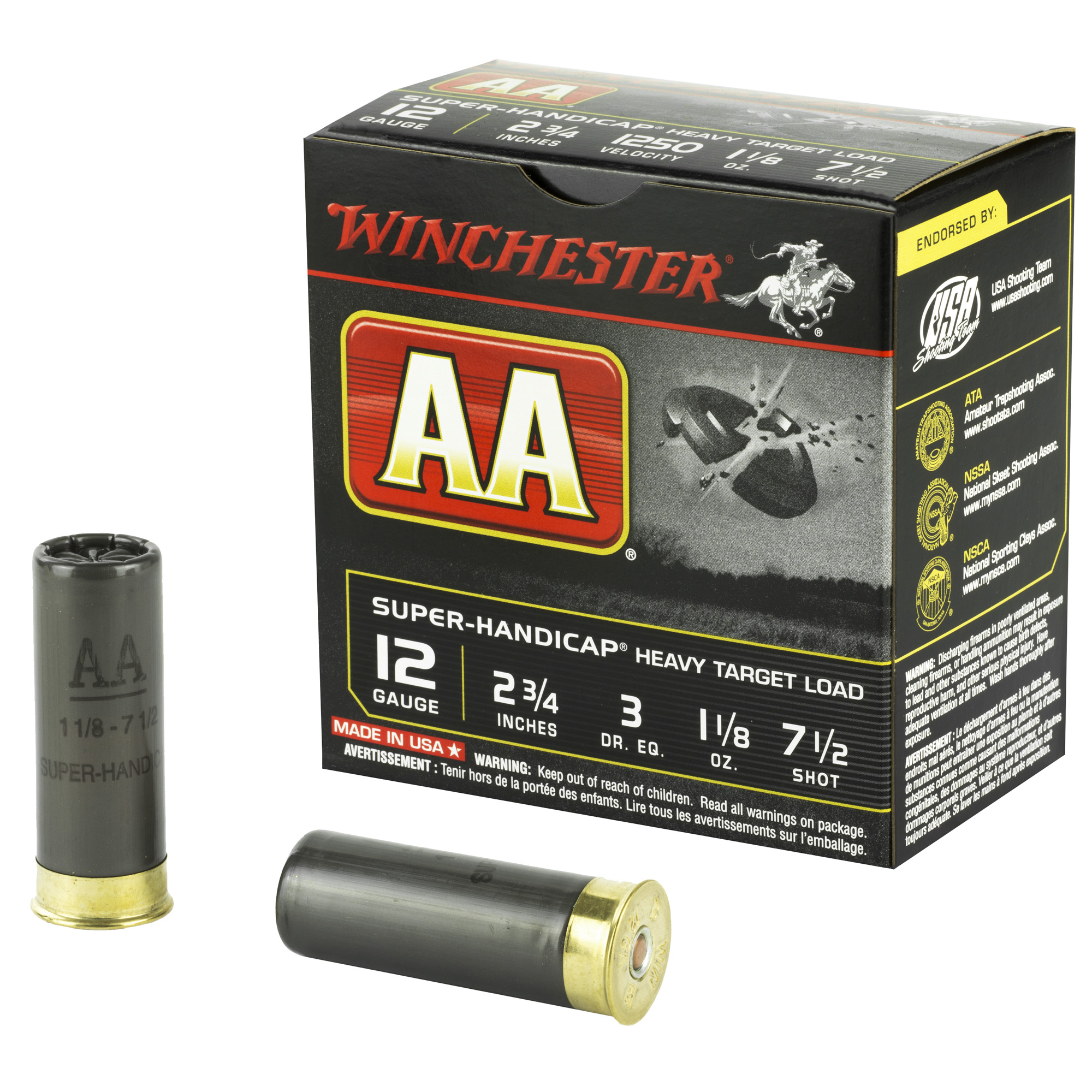 Winchester AA Super Handicap 1-1/8oz Ammo