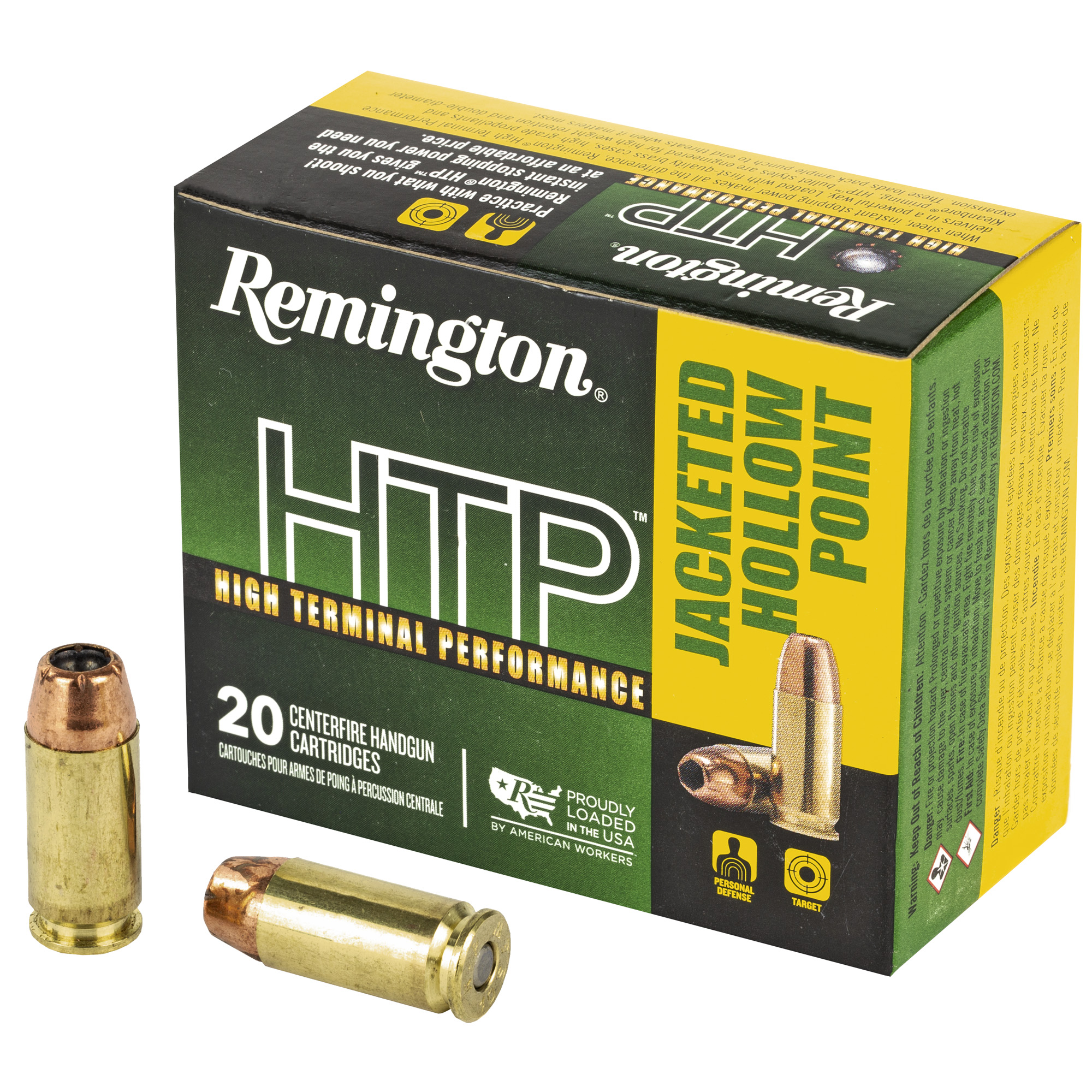 Bulk Remington HTP JHP Ammo