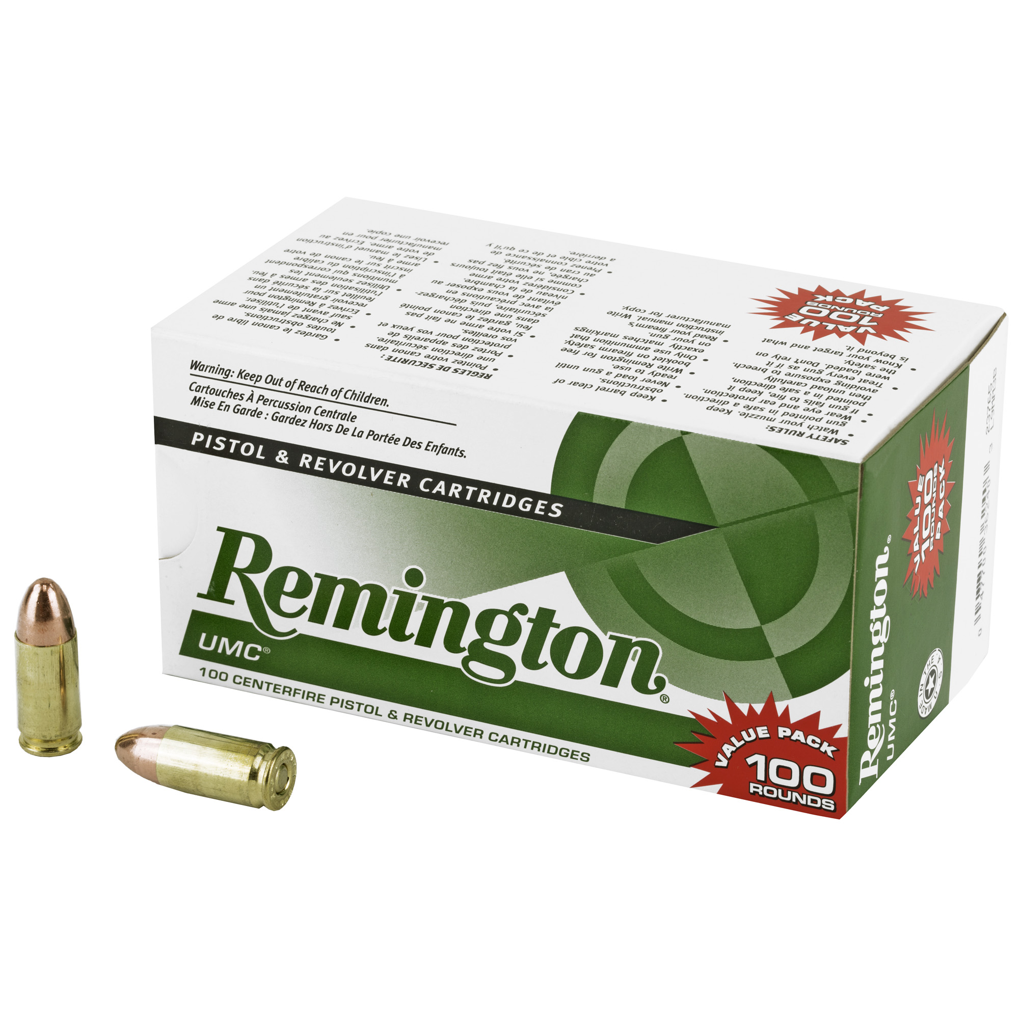 Bulk Remington UMC FMJ Ammo