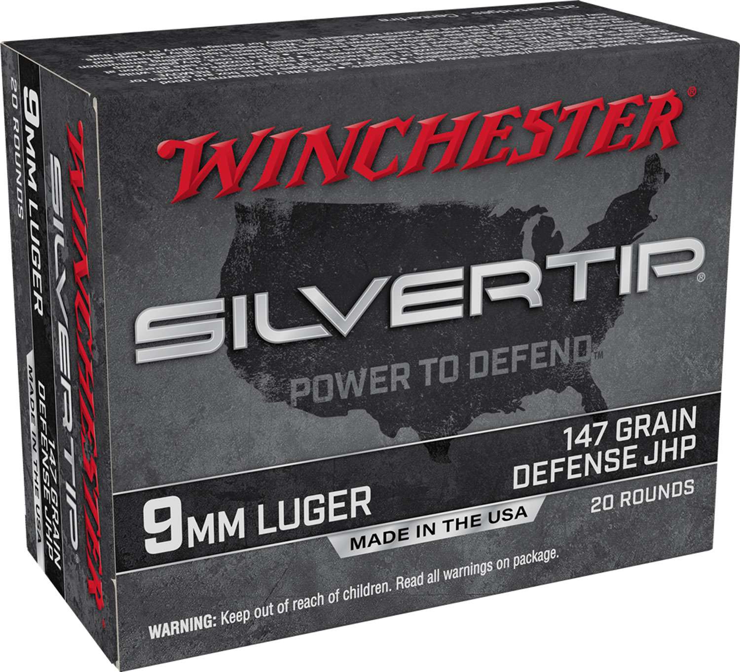 Bulk Winchester Super-X Luger Silvertip HP Ammo